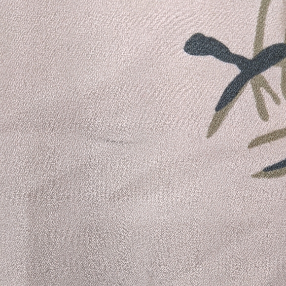 Zara Pink Flutter Sleeve Blouse with Ruffled Asymmetrical Design med - Picture 5 of 10